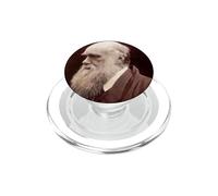 Charles Darwin Portrait Scientifique de l'évolution Naturaliste PopSockets PopGrip pour MagSafe