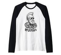 Charles Darwin Punk Natural Selection Rejet Fun Science Manche Raglan