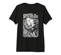 Charles Darwin Singe : La Survie de l'évolution la Plus apte T-Shirt Haut de Gamme