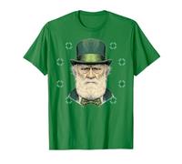 Charles Darwin Théorie de l'évolution de la Saint-Patrick Jour Pattys Day T-Shirt