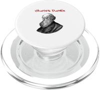 Charles Darwin (Théorie de l'évolution) (Illustration Graphique) PopSockets PopGrip pour MagSafe