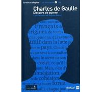 Charles de Gaulle, discours de guerre Récit et commentaire de Hugues Nancy - Hugues Nancy - Textuel - broché - Biographie