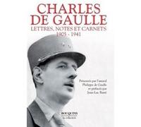 Charles de Gaulle - Lettres, notes et carnets - tome 1 Charles de Gaulle (Auteur), Philippe De Gaulle (Auteur), Jean-Luc Barré (Préface)