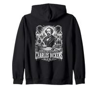 Charles Dickens Fog of The City Légende littéraire Sweat à Capuche