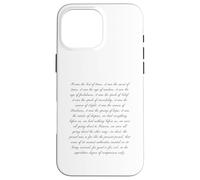 Charles Dickens Texte A Tale of Two Cities Coque pour iPhone 16 Pro Max