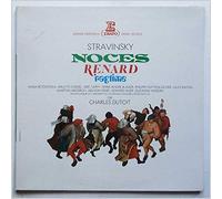 Charles Dutoit, Grand Choeur De L'Universite De Lausanne - Stravinsky: Noces, Renard, Ragtime [LP]