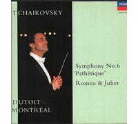 Charles Dutoit, Orchestre Symphonique De Montreal - Tchaikovsky: Symphony No. 6, Pathetique, Romeo and Juliet [LP]