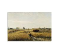 Charles François Dáubigny - Harvest Poster classique chef-d'œuvre d'art imprimé mural peinture à suspendre photo décoration de chambre familiale 30 x 45 cm