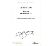 Charles Gide Revues protestantes - Volume VIII - Charles Gide - L'harmattan - broché - Etude