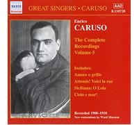 Enrico Caruso – Charles Gounod - The Complete Recordings, vol. 5 – NAXOS