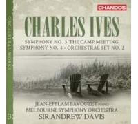 Charles Ives: Symphonies, Vol. 3 by Jean-Efflam Bavouzet [Audio CD] NEUF