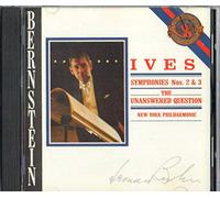 charles ives: symphony no.2 & no.3, the answered question, leonard bernstein & new york philarmonic