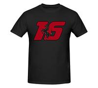 Charles Leclerc 16 Horse Graphics T-Shirt Unisex Black Mens Tee Racing Mens 3XL