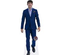 Charles Leclerc (Blue Suit) Silhouette en carton Grandeur Nature
