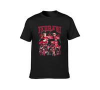 Charles Leclerc Carlos Sainz Racing 90S Vintage Unisex T-Shirt Printed Tee Graphic Top Men Black Shirt S