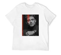 Charles Leclerc iPad Case & T-Shirt Vintage Clothes Korean Fashion Oversized t Shirts Mens T-Shirts Hip hop T-Shirt White M