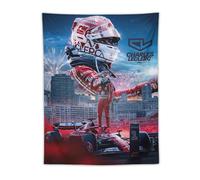 Charles-Leclerc Poster Grand Prix de Formule 1 Grande-Bretagne F1 2024 Impression sur Tapisserie Décoration murale pour chambre à coucher 76,2 x 101,6 cm