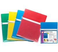 Charles Leonard 26400 Lot de 4 Pochettes magnétiques 4 Couleurs Assorties