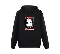 Charles Manson Helter Skelter Hoody Unisex Ptinted Hoodies Long Sleeve Men's Hooded with Pocket Black XL