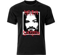 Charles Manson Helter Skelter T Shirt Black 3XL