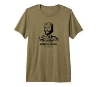 Charles Martel, Roi des Gaules et des Francs d'europe T-Shirt Haut de Gamme