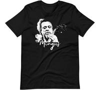 Charles Mingus Jazz Fan Art Graphic Tee Short Sleeve Unisex T Shirt Black L