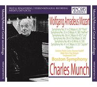 Charles Munch - ミュンシュ指揮ボストン交響楽団 モーツァルト名演集
