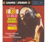 Charles Munch & Boston Symphony Orchestra – Boléro / La Valse / Images pour orchestre – CD – Sony
