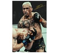 Charles Oliveira Do Bronx | Photo imprimée | Pré-signée | Papier Pro Lustre | Taille : A3 (29,7 x 42 cm)