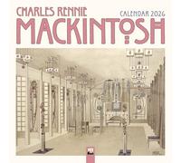 Charles Rennie Mackintosh Wall Calendar 2026 (Art Calendar)