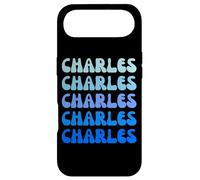 Charles Retro Name Stack Design Coque pour iPhone Air