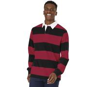 Charles River Apparel Chemise pour Homme, Noir/Rouge., L