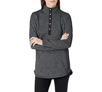 Charles River Apparel Hingham Tunic Pullover Pull-Over, Noir chiné, M Femme