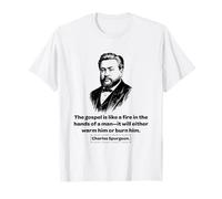 Charles Spurgeon Baptist L'Évangile est comme Un feu T-Shirt