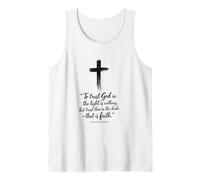 Charles Spurgeon Trust Him in the Dark Cadeau pour homme femme enfant Débardeur
