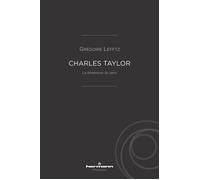 Charles Taylor La dimension du sens - Grégoire Lefftz - Hermann - broché - Etude
