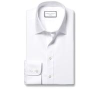 Charles Tyrwhitt Chemise Col Classique Twill sans Repassage - Blanc | Blanc (Poignet Simple) | 15.5/32