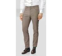 Charles Tyrwhitt Tan Slim Fit Textured Dobby 5 Pocket Trouser Brown Taille: W34L32 | Pantalons tailleur Outlet | Homme | Marron