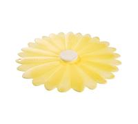 Charles Viancin - Couvercle Daisy en Silicone - 15 cm - Couvercle Hermétique pour Stocker et Cuisiner vos Aliments - Sans BPA - Compatible Four, Micro-Ondes, Congélateur, Cuisinière et Lave-Vaisselle