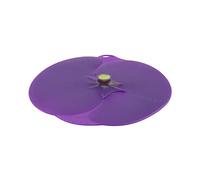 Charles Viancin - Couvercle en Silicone - Eggplant Lid - Couvercle Hermétique pour Stocker et Cuisiner vos Aliments - Sans BPA - Compatible Four, Micro-Ondes, Congélateur, Cuisinière et Lave-Vaisselle
