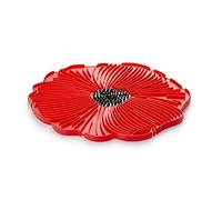 Charles Viancin - Dessous de Plat Poppy - 15 cm - Supporte jusqu'à 220°C - sans BPA, ni Plastique - Silicone de Qualité Alimentaire - Compatible Micro-Ondes et Lave-Vaisselle - Rouge