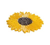 Charles Viancin - Dessous de Plat Sunflower - 15 cm - Supporte jusqu'à 220°C - Sans BPA, ni Plastique - Silicone de Qualité Alimentaire - Compatible Micro-Ondes et Lave-Vaisselle