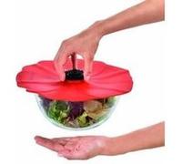 Charles VIANCIN - Set de 4 couvercles 28 cm, 23 cm, 15 cm, 10 cm Coquelicot Rouge