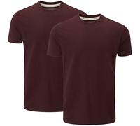 Charles Wilson Pack de 2 T-Shirts à Col Rond (XL, Dark Port (0824))