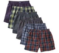 Charles Wilson Pack de 6 Caleçons en Tissu (3XL, Tartan Check 84)