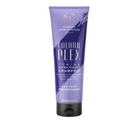 Charles Worthington Colourplex Shampoing Tonique Ultra Violet Shampoing pour Cheveux Blonds, Shampooing Tonique pour Blonds, Shampoing Pigment Violet, 250 ml