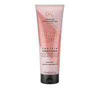 Charles Worthington Grow Strong Après-shampooing protéiné pour la croissance des cheveux fins, produits de réparation pour cheveux pour femmes et hommes, 250 ml