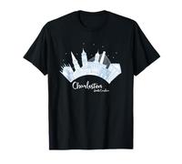 Charleston, Caroline du Sud, Souvenir de la Ligne d'horizon de la Ville Sainte T-Shirt