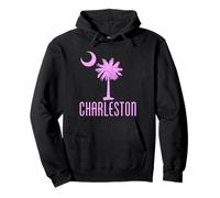 Charleston Drapeau Caroline du Sud Palmier SC Sweat à Capuche