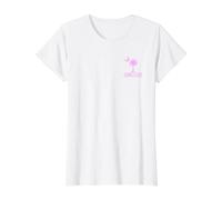 Charleston Drapeau Caroline du Sud Palmier SC T-Shirt Graphique avec Valeur, Femme, Blanc, S